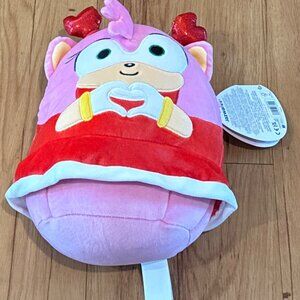 Squishmallows Valentine’s Day Sonic the Hedgehog Cupid 8 Inch Soft Plush New